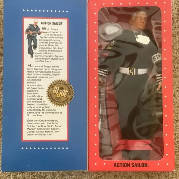 Joe World War II Action Sailor 1996 Limited Edition 50th